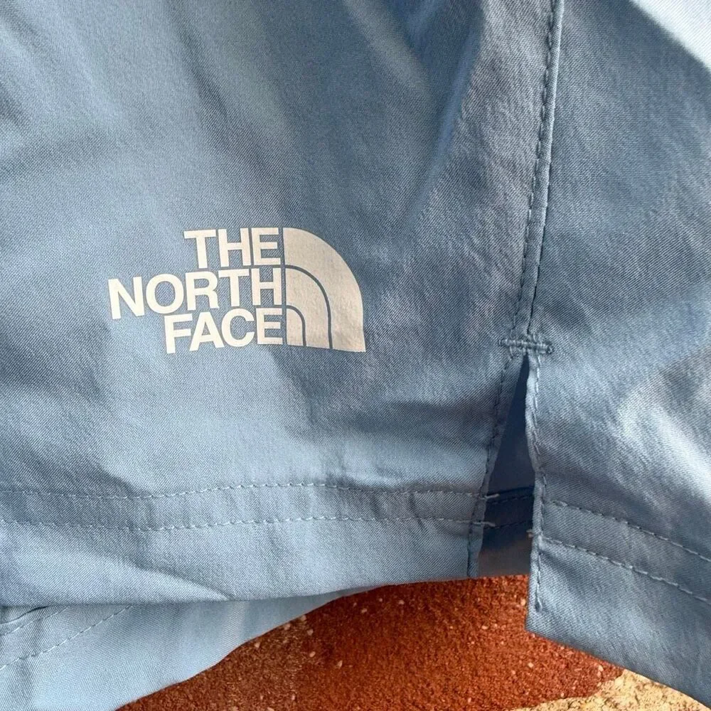 The North Face Men's Drawstring Athletic Pull-on Shorts Two-tone Blue XL NEW